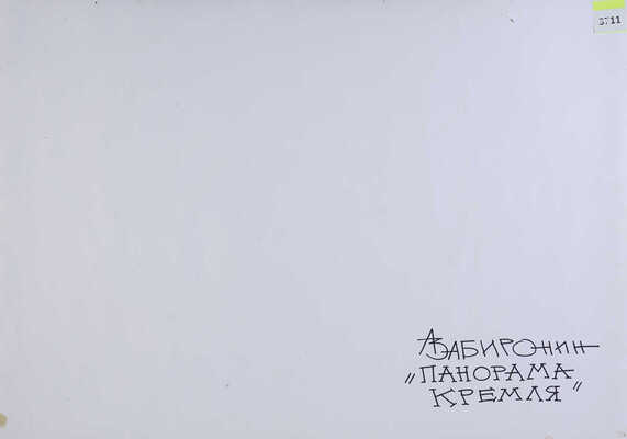 Забиронин Андрей Николаевич. Панорама Кремля 